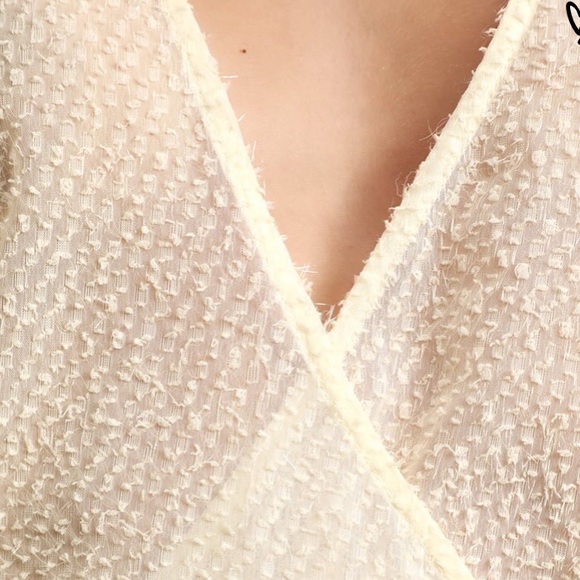 Lulu’s Balloon Sleeve Surplice Top - Picture 5 of 5